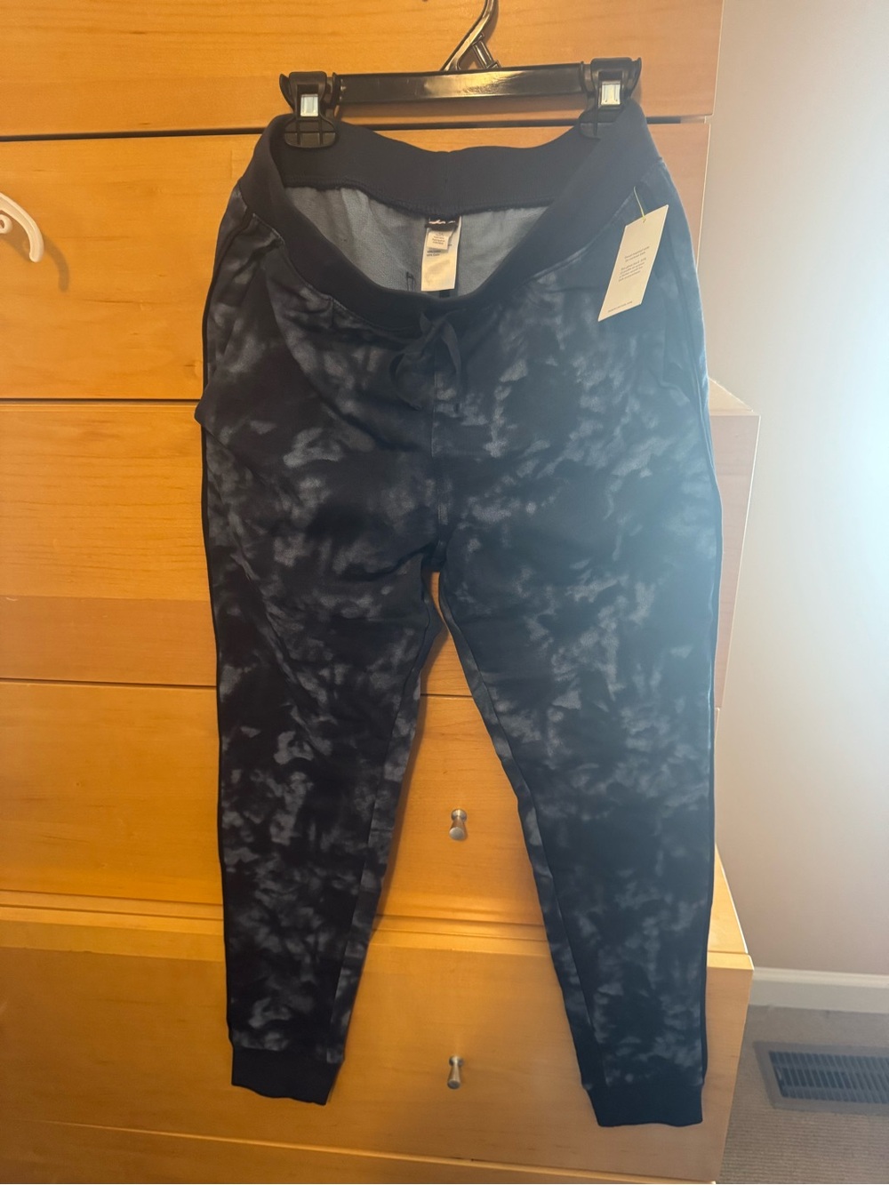 Kids Navy Tie-Dye Jogger Bottoms with matching hoodie-size 14 Tea